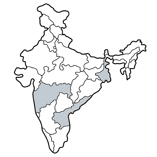 Operating States: Andhra Pradesh, Maharashtra, and West Bengal